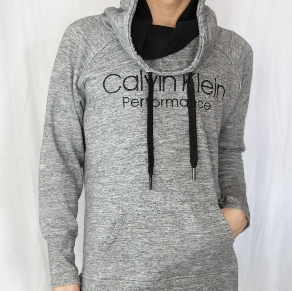 Calvin Klein performance wear slouch neck sweater